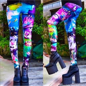 BlackMilk Disney Peter Pan leggings